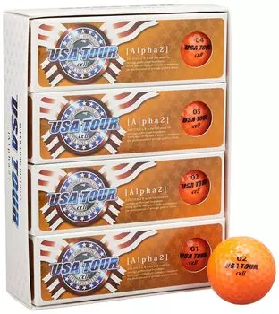Asahi Golf USA TOUR 12P ORANGE II оранжевый