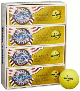 Asahi Golf USA TOUR 12P ЖЕЛТЫЙ II