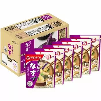 Asahi Group Foods Amano Foods Мисо-суп с баклажанами 5 порций x 6 пакетиков