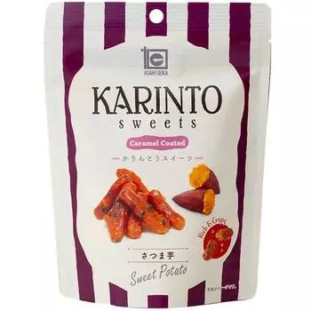 Asahi KARINTOU Sweets Sweet Potato Flavor 35g Wagashi 1