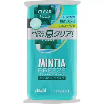 Asahi Mintia Breeze Clear Plus Mild 30 зерен Здоровые конфеты/конфеты/жевательные конфеты Mintia 1 set