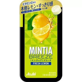 Asahi Mintia Breeze Fresh Lemon 30 капсул Health candy/конфеты/жевательные конфеты Mintia 1 set