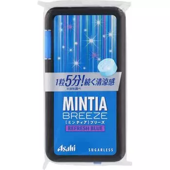 Asahi Mintia Breeze Refresh Blue 30 зерен Здоровые конфеты/конфеты/жевательные конфеты Mintia 1 set