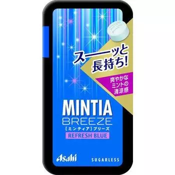 Asahi Mintia Breeze Refresh Blue [Tablets, snacks]. 5 minutes per capsule!5 minutes per capsule! 5 minutes per capsule! 1