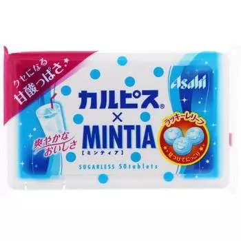 Asahi Mintia Calpis 50 grains Health candy/candy/gummy Mintia 1 set