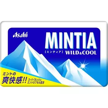 Asahi Mintia Wild & Cool 50 зерен Здоровые конфеты/конфеты/жевательные конфеты Mintia 1 set