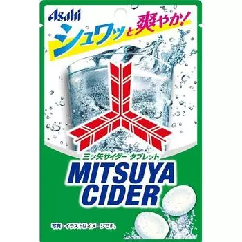 Asahi MITSUYA CIDER TABLET (sachet) 25gCharacteristics: This tablet is designed to have the taste Characteristics: This tablet is designed to have t 1