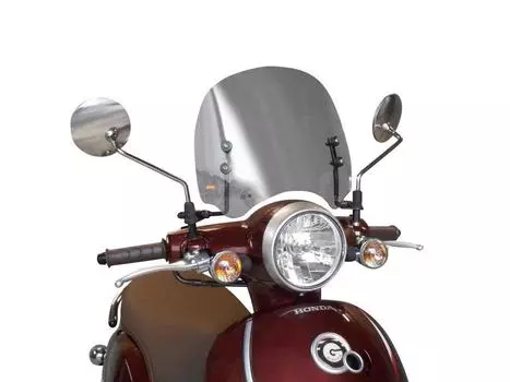 Asahi Windshield Short Visor for Giorno Windscreen (AF ASAHI) (AF77) GN-08 чёрный
