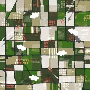 Asakura Senfu Super Water Repellent Furoshiki Nagare Plain Weave Traveling Farm