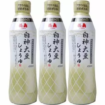 Asari Sasuke Shoten Fukuju Shirakami Soy Sauce 450ml x 3 pieces