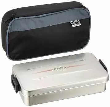 Asbel Bento Box 1 Tier 800mL Kurez с мешком из нержавеющей стали 3609 SS-800L