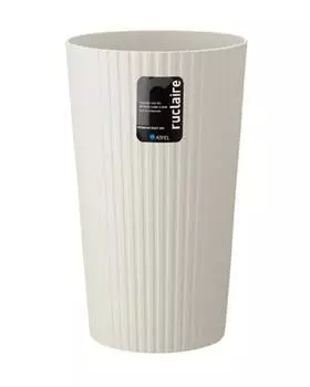 Asbel trash can L 13L white Leclerc Collection белый