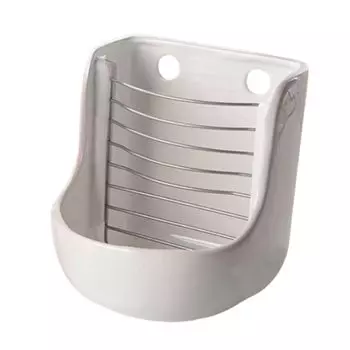 Asdays Grass Pot Кролик Тимофеевка Кормушка Кормушка для мелких животных Морская свинка Посуда Кормушка Fixable Белый Водонепроницаемый белый