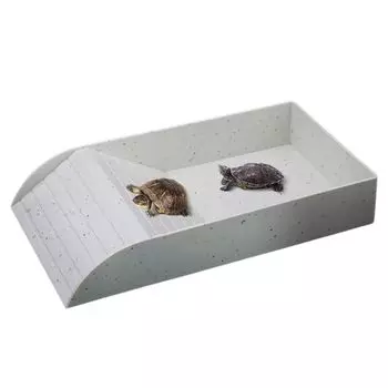 Asdays Turtle Box Reptile Turtle Box Terrarium Breeding Box Aquarium Plastic (Цвет А)