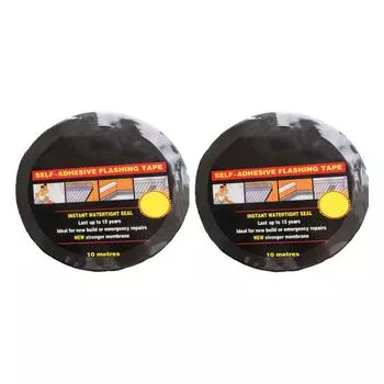Асфальтовая лента Самоклеящаяся водонепроницаемая теплоизоляционная рулонная лента для ремонта швов для патчей 5cmx10m/2x393.7in