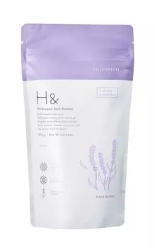 Ashand High Concentration Hydrogen Bath Salt Carbonated Relaxing Lavender Scent 350g H& (10 servings)