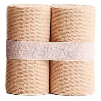 ASICAL BAND Wrap compression socks medical single [general equipment] (nude beige, item)