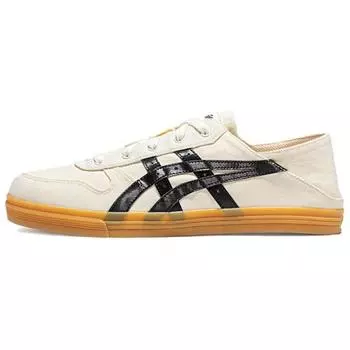 Asics Aaron Slip On Beige Black