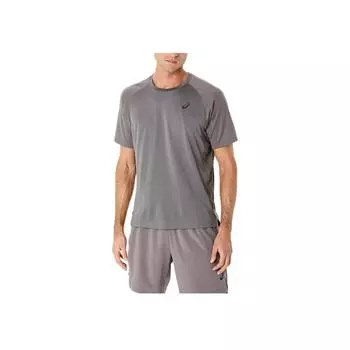 Asics Actibreeze™ Дышащая Удобная Влагоотводящая Стильная Футболка с Коротким Рукавом Мужская Майка Угольно-Серая 2031E888-022 XL