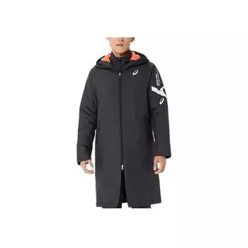 Asics Aim-Trg Hooded Waterproof Warm Cotton Jacket Unisex Jacket Black 2031E735-001 XL