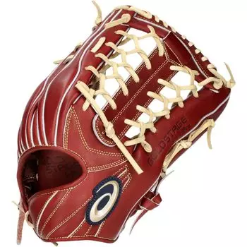 asics Baseball Rigid Glove GOLDSTAGE Outfielder 3121B267 227 LH I-PRO (S Brown/G Camel)