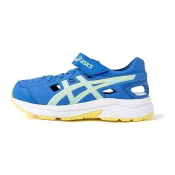 Asics Беговые детские сандалии Contend Series удобные универсальные амортизирующие прочные детские сандалии синие 1014A305-400 27