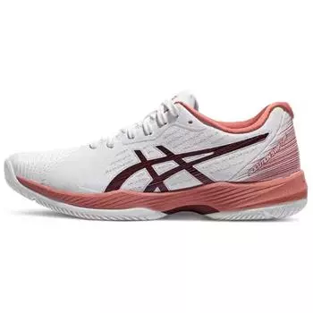 Asics Белые антикварные красные женские кроссовки Solution Swift FF 1042A197-106 37