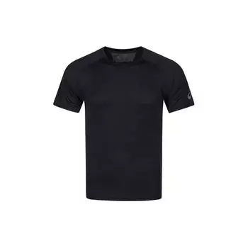 Asics Breathable Quick-Dry Sports Short Sleeve T-Shirt Men Tops Black 2031E301-001 XL