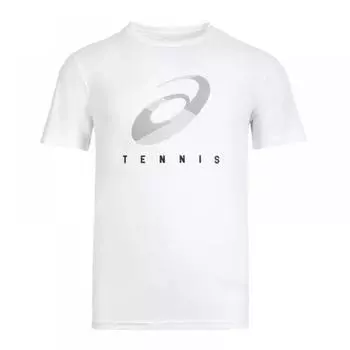 ASICS Coat M Spiral Tee 2041A148100 Мужская круглая футболка с коротким рукавом