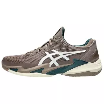 ASICS Court FF 3 Taupe Grey Men Sneakers White 1041A370-020 44.5