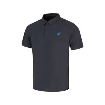 Asics D.Fresh Sports Lifestyle Series Moisture-Wicking Breathable Short Sleeve Polo Shirt Men tops Black 2031F365-001 M