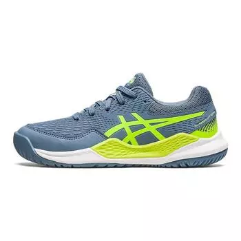 Asics Детские кроссовки Gel Разрешение 9 GS Steel Blue Hazard Green 1044A067-400 36