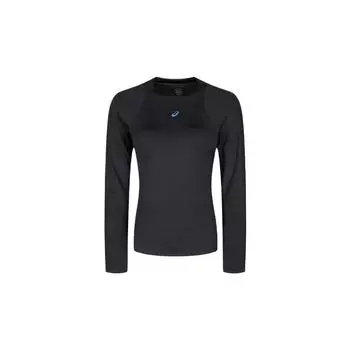 Asics Fitting Delicate Soft Comfortable Fitness Wear Women tops Black 2012D241-001 L