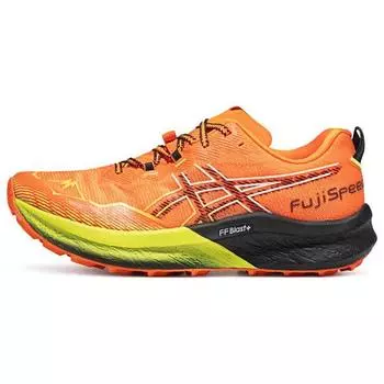 ASICS Fuji Speed 2 Ярко-оранжевые Ярко-желтые мужские кроссовки Античный-красный 1011B699-800 40