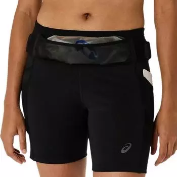 Asics Fujitrail Elite Sprinter Solid Color Quick-Dry Running Shorts Women Shorts Black 2012D204-001 M