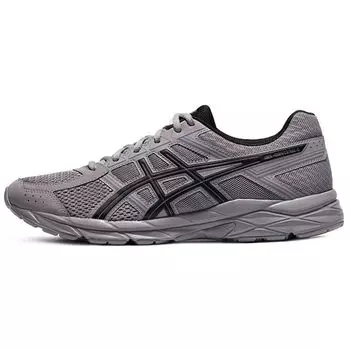 Кроссовки Asics Gel-Contend 4, удобные, модные, из синтетической кожи, прочные, легкие, с низким верхом, повседневные, мужские, серые, черные T8D4Q-032 39