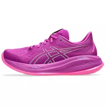 Asics Gel Cumulus 26 Anti Slip Wear Resistant Low Top Running Shoes Women s Fuchsia 39.5