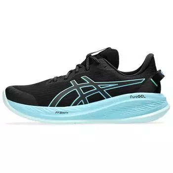 ASICS Gel Cumulus 26 Lite-Show Bright Cyan Men Sneakers Black Lite-Show 1011B948-001 42