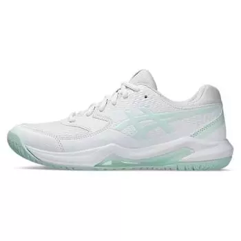 ASICS Gel Dedicate 8 Широкие белые бледно-голубые женские кроссовки 1042A235-102 37
