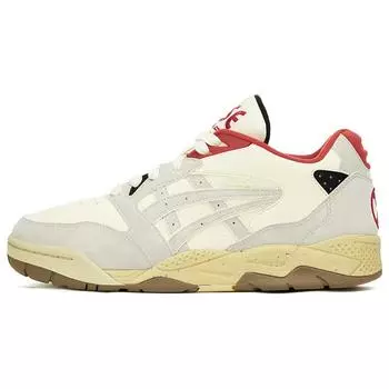 Asics Gel Fuse Kigo Basketball Shoes White Beige Red 37.5
