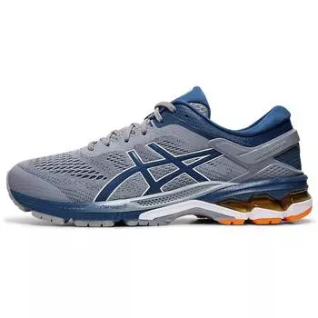 ASICS Gel Kayano 26 Sheet Rock Mako Blue Мужские кроссовки Серые 1011A541-021