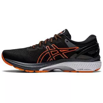 Asics Gel Kayano 27 4E Wide Black Marigold Orange 40.5