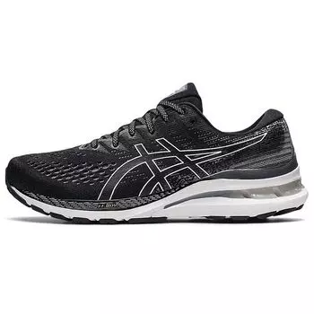 ASICS Gel Kayano 28 2E Широкие черные белые мужские кроссовки 1011B188-003 41.5