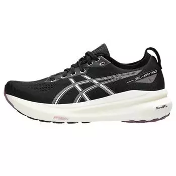 ASICS Gel Kayano 31 Black Pure Silver Women Sneakers 1012B670-004 38