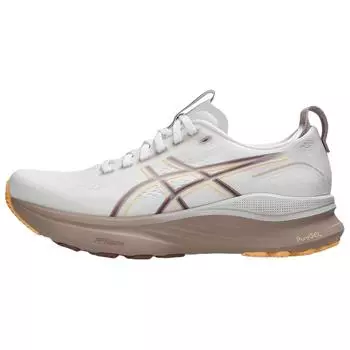 ASICS Gel Kayano 32 Wide White Taupe Orange Glow Women Sneakers 1012B839-101 39