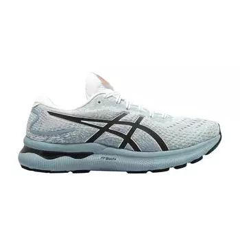 ASICS Gel Nimbus 24 2E Широкие легкие стальные мужские кроссовки серо-белые 1011B361-404 40