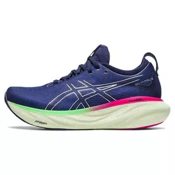 Asics Gel Nimbus 25 Indigo Blue Pure Silver Women s 37