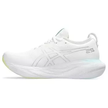 ASICS Gel Nimbus 25 White Soothing Sea Женские кроссовки Pure-Silver 1012B356-105 40
