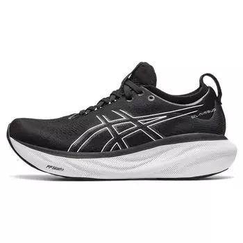 Asics Gel Nimbus 25 Wide Black Pure Silver Women s 36