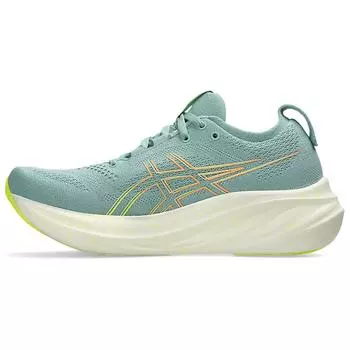 ASICS Gel Nimbus 26 Light Celadon Women Sneakers Teal Safety-Yellow 1012B601-301